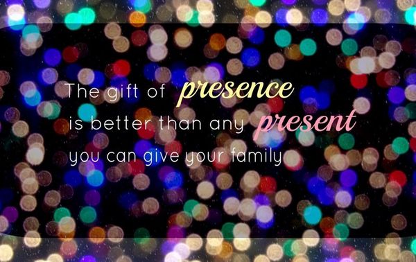 Need a perfect Valentine gift of love? Give Presence, Not Presents